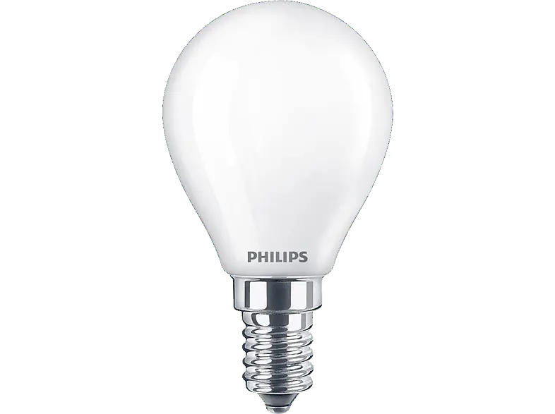 Philips Glühlampe LED Classic 60W E14 CW P45 FR ND 1PF/10; LED Lampe