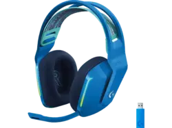 LOGITECH Gaming Headset G733 Lightspeed RGB, kabellos, Blue VO!CE-Mikrofontechnologie, Blau
