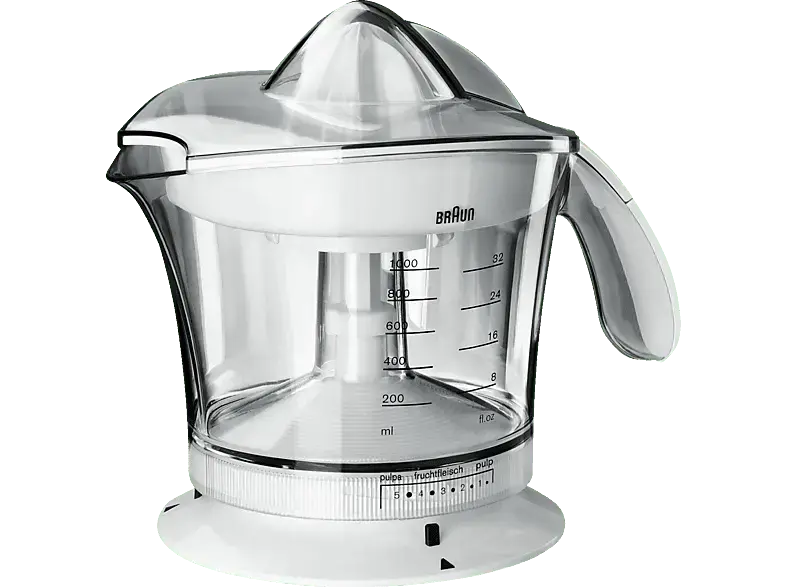 Braun MPZ 9 Multiquick 3 Zitruspresse 20 Watt, Weiß