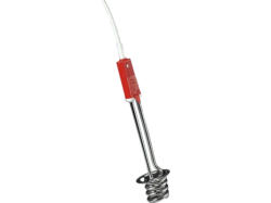 Rommelsbacher TS 1001 Tauchsieder (Edelstahl/Rot, 1000 Watt)