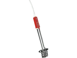 Rommelsbacher TS 1001 Tauchsieder (Edelstahl/Rot, 1000 Watt)