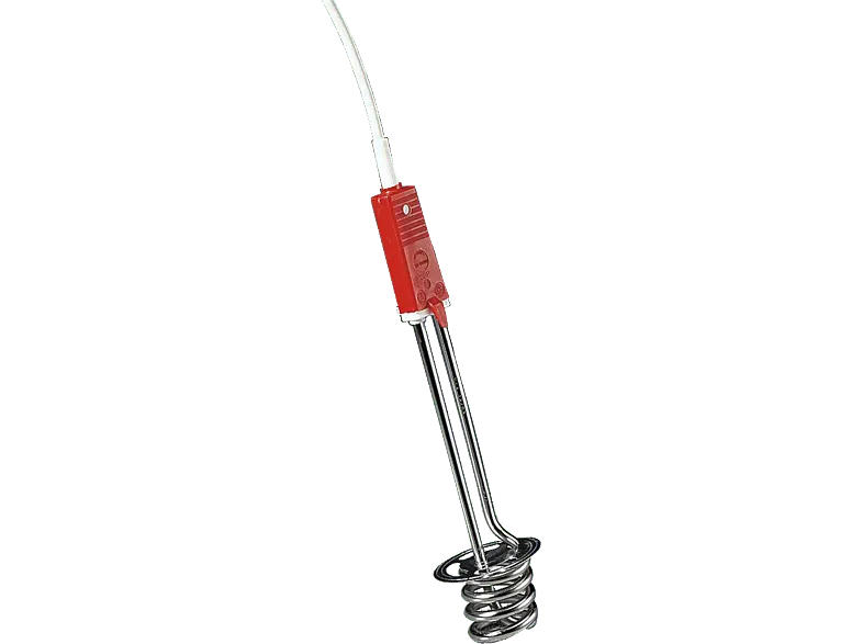 Rommelsbacher TS 1001 Tauchsieder (Edelstahl/Rot, 1000 Watt)