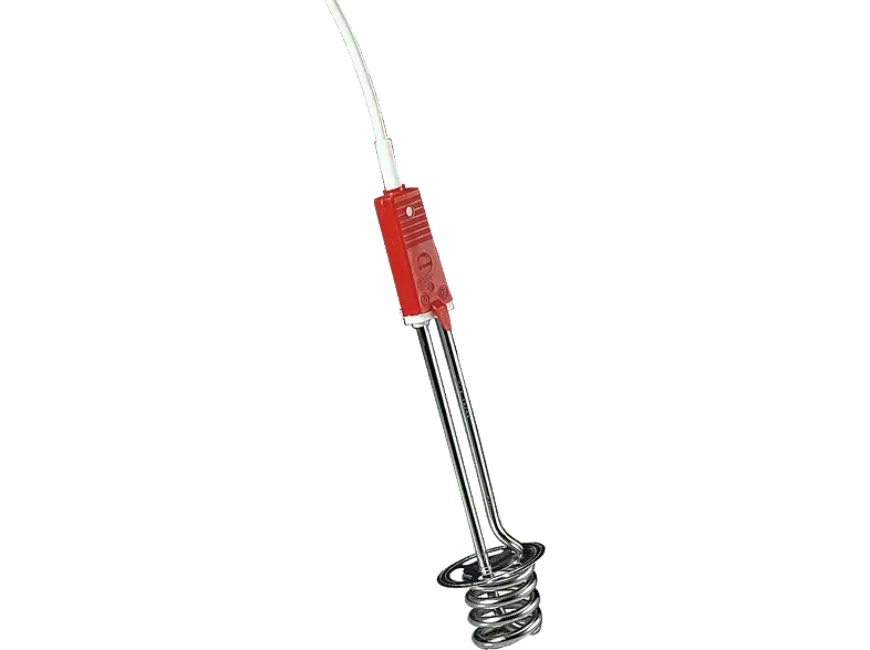 Rommelsbacher TS 1001 Tauchsieder (Edelstahl/Rot, 1000 Watt)