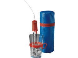 Rommelsbacher RTG351 Reisetauchsieder (Edelstahl/Rot, 0.25 l, 350 Watt)