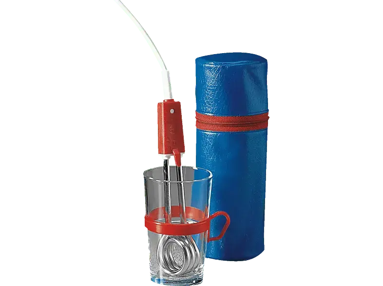 Rommelsbacher RTG351 Reisetauchsieder (Edelstahl/Rot, 0.25 l, 350 Watt)