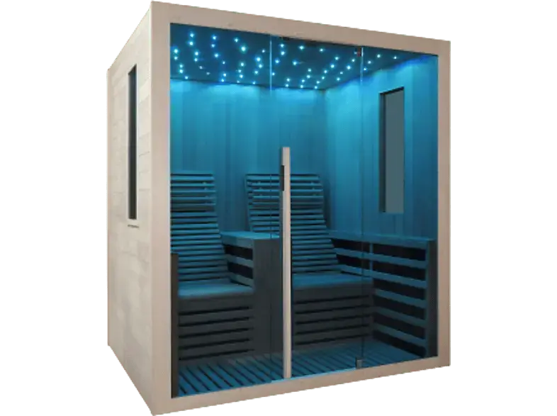 Sanotechnik F101080 Carbon 2 Infrarotkabine (3100 Watt)