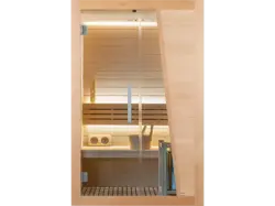 Sanotechnik K40125 Finnische Sauna TAMPERE für 2 Personen (3 kW)