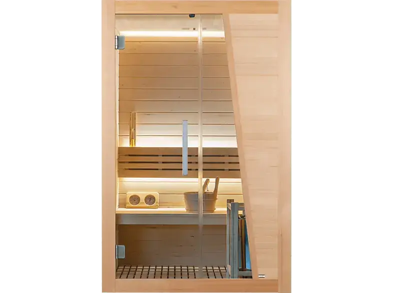 Sanotechnik K40125 Finnische Sauna TAMPERE für 2 Personen (3 kW)