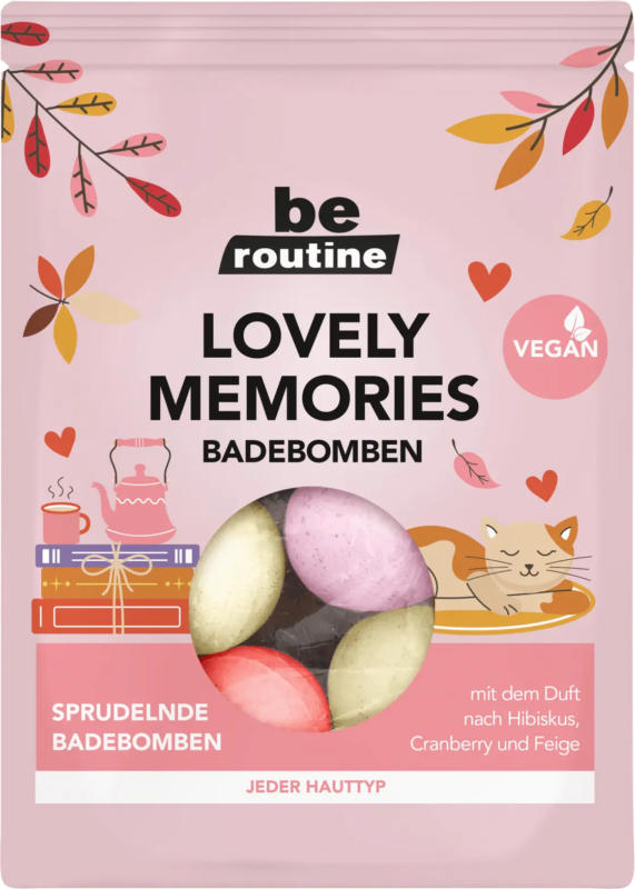 be routine Badebombe LOVELY MEMORIES (6x50 g)