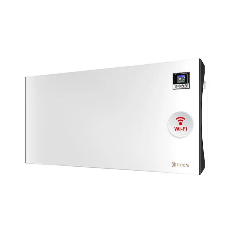 КОНВЕКТОР ELDOM GALANT RH02W25W-W ОТОПЛЯЕМА ПЛОЩ ДО 26.00 m², БЯЛ, WI-FI