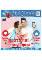 Bernava Cojme preferisci fare la spesa - al 29.11.2024