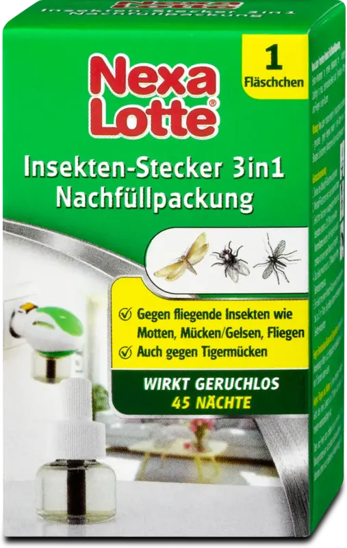Nexa Lotte Insekten-Stecker 3in1 Nachfüllpackung