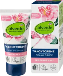 alverde NATURKOSMETIK Nachtcreme Bio-Wildrose