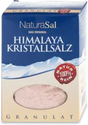 NaturaSal Kristallsalz Himalaya Granulat