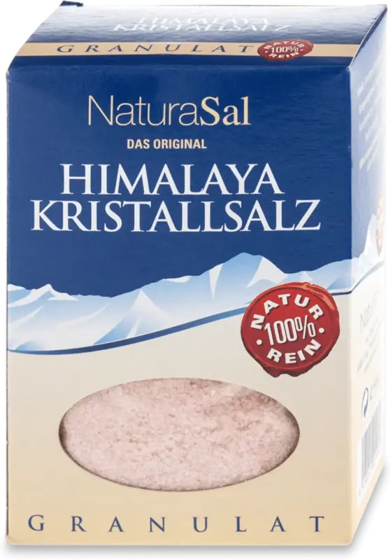 NaturaSal Kristallsalz Himalaya Granulat