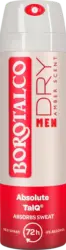 Borotalco MEN Anti-Transpirant Deo Spray Absolute Extra Dry Amber Scent