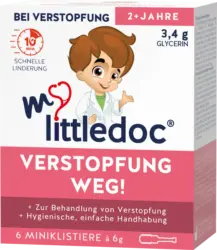 my littledoc Verstopfung weg! Miniklistiere
