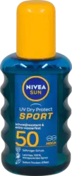 NIVEA SUN UV Dry Protect Sonnenspray transparent LSF 50