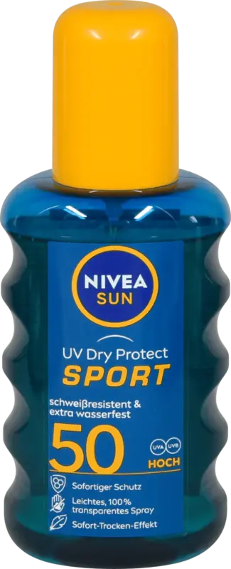 NIVEA SUN UV Dry Protect Sonnenspray transparent LSF 50
