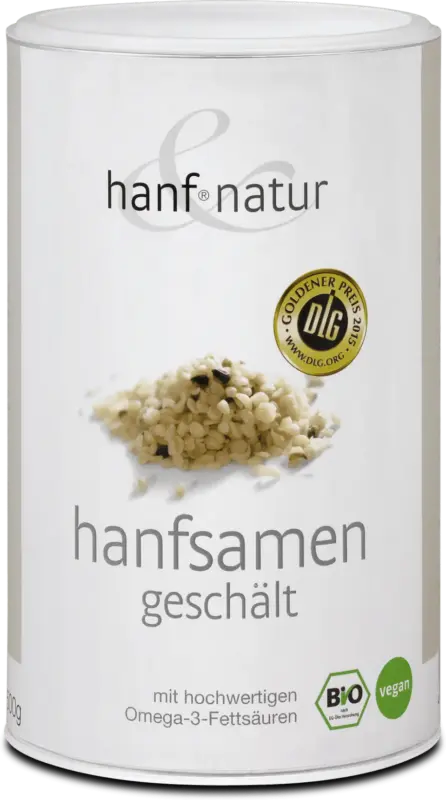 hanf&natur Hanfsamen Bio Geschält
