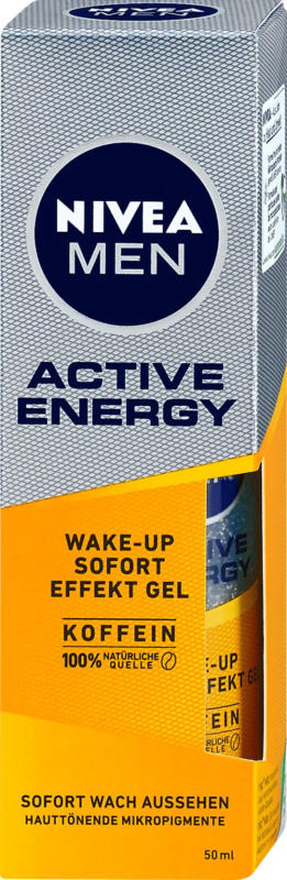 NIVEA MEN Active Energy Wake up Sofort Effekt Gel