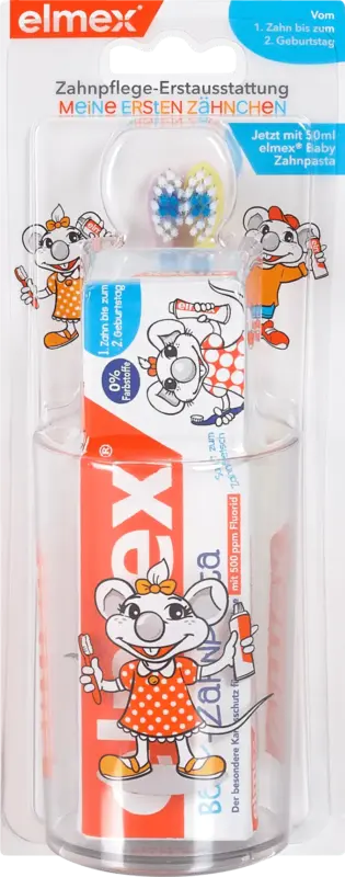 elmex Zahnpflege-Erstausstattung „Meine ersten Zähnchen“ Set