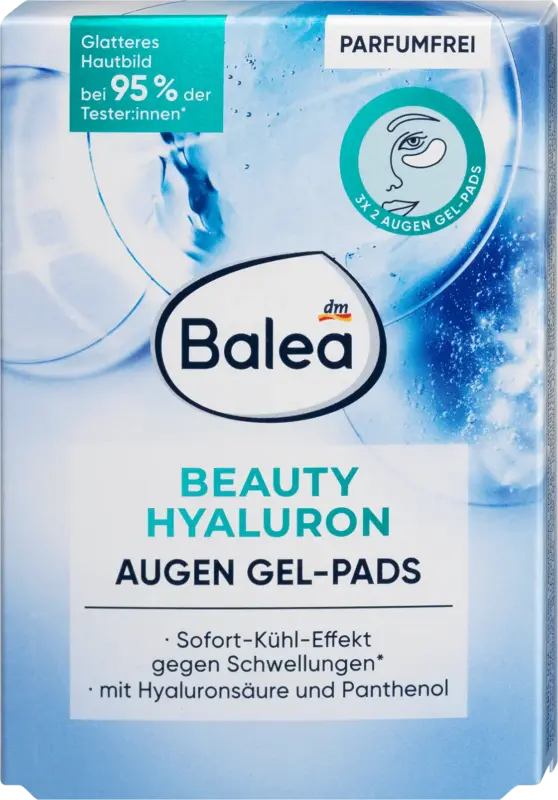Balea Beauty Hyaluron Augen Gel-Pads
