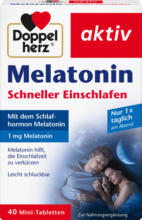 dm drogerie markt Doppelherz aktiv Melatonin Schneller Einschlafen Mini-Tabletten