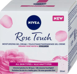 NIVEA Rose Touch Feuchtigkeitsspendende Gel-Creme