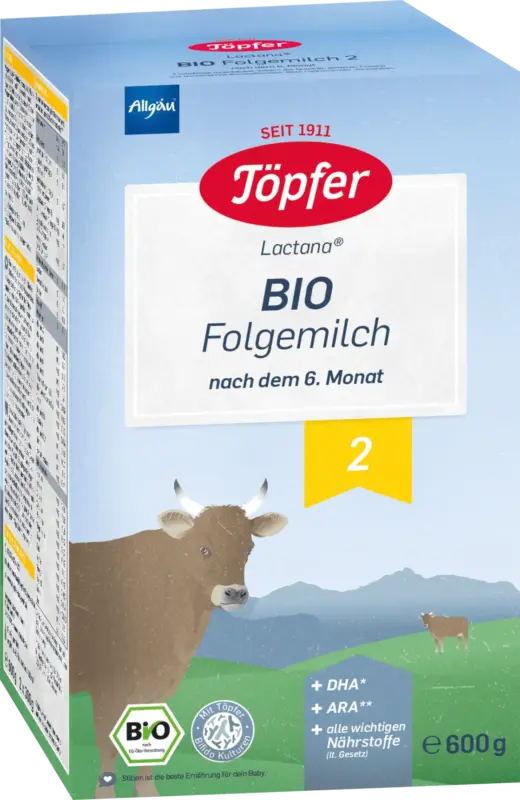 Töpfer Lactana Bio Folgemilch 2