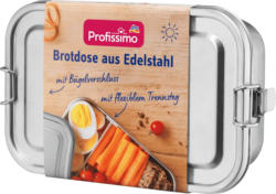 Profissimo Brotdose aus Edelstahl