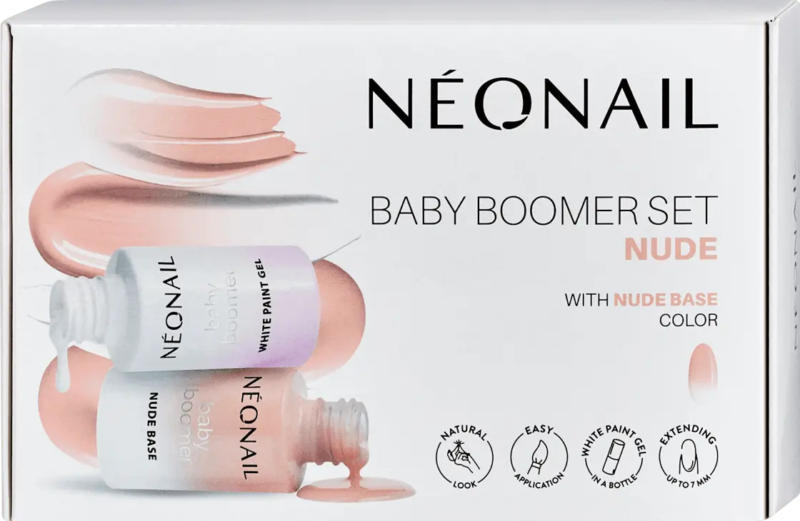 NÉONAIL UV Manikürset Baby Boomer Nude