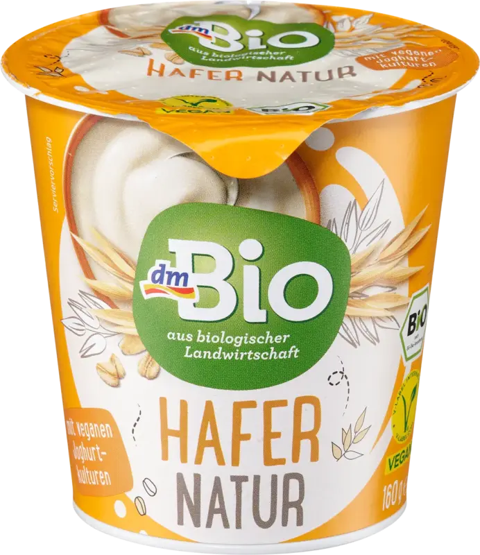 dmBio Joghurtalternative Hafer Natur vegan