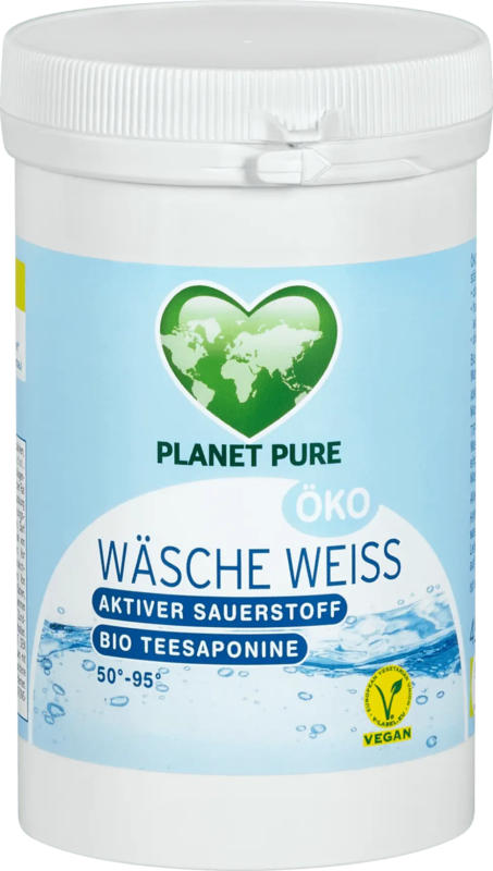 Planet Pure Öko Wäsche Weiß