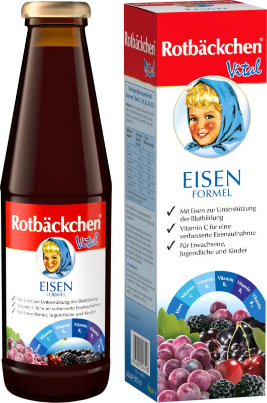 Rotbäckchen Vital Eisen Formel