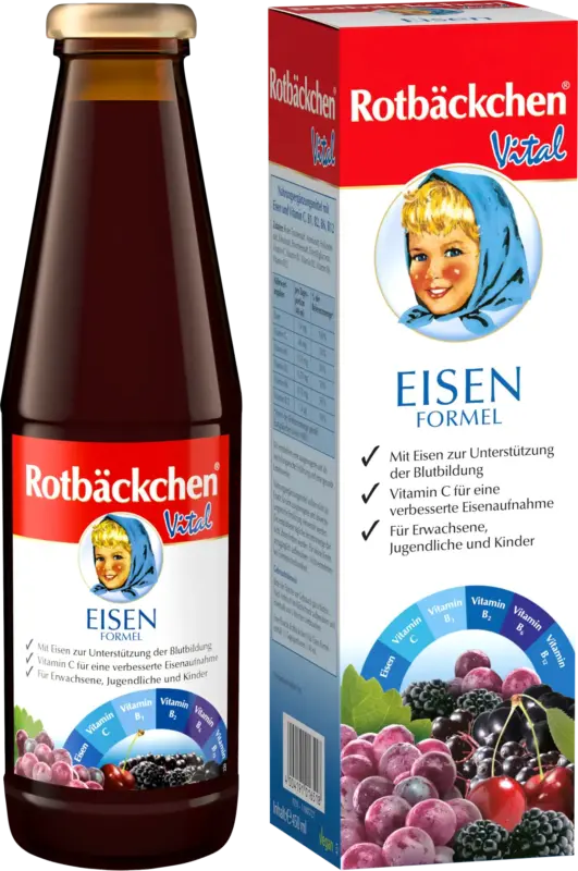 Rotbäckchen Vital Eisen Formel