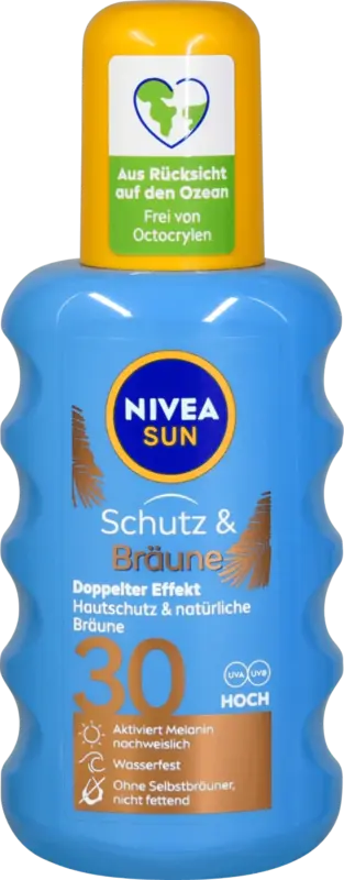 NIVEA SUN Schutz & Bräune Sonnenspray LSF 30