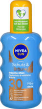 dm drogerie markt NIVEA SUN Schutz & Bräune Sonnenspray LSF 30