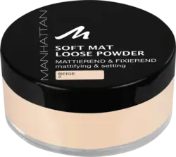 MANHATTAN Cosmetics Loses Puder Soft Mat 002 Beige