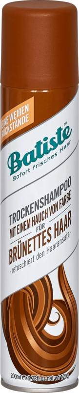 batiste Trockenshampoo Plus für brünettes Haar