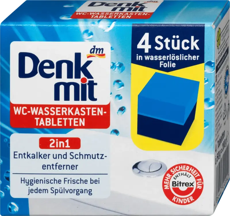 Denkmit WC-Wasserkastentabletten 2in1