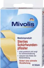 dm drogerie markt Mivolis Steriles Schürfwundenpflaster
