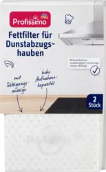Profissimo Öko-Flachfilter für Dunstabzugshauben