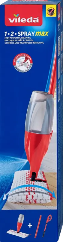 Vileda 1-2 Spray Max Sprühwischer Box