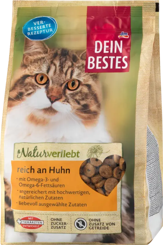 Dein Bestes Naturverliebt Trockenfutter mit Huhn