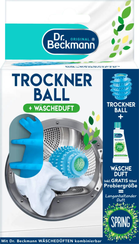 Dr. Beckmann Trockner-Ball + Wäscheduft