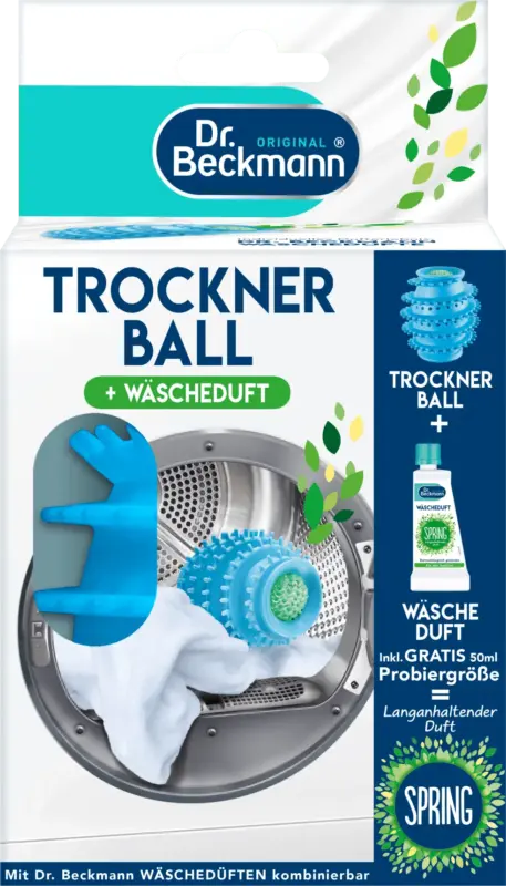 Dr. Beckmann Trockner-Ball + Wäscheduft