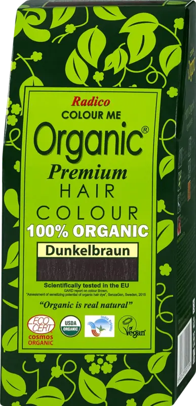 Radico Colour Me Organic Premium Haarfarbe - Dunkelbraun