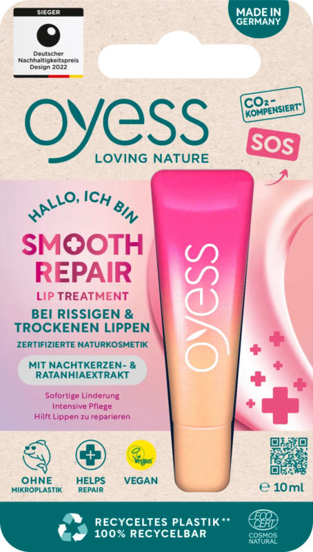 oyess Lippenpflege Smooth Repair