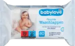 dm drogerie markt babylove Feuchte Waschlappen